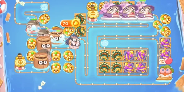 保卫萝卜4暖暖汤泉第五关全攻略，无伤通关秘籍