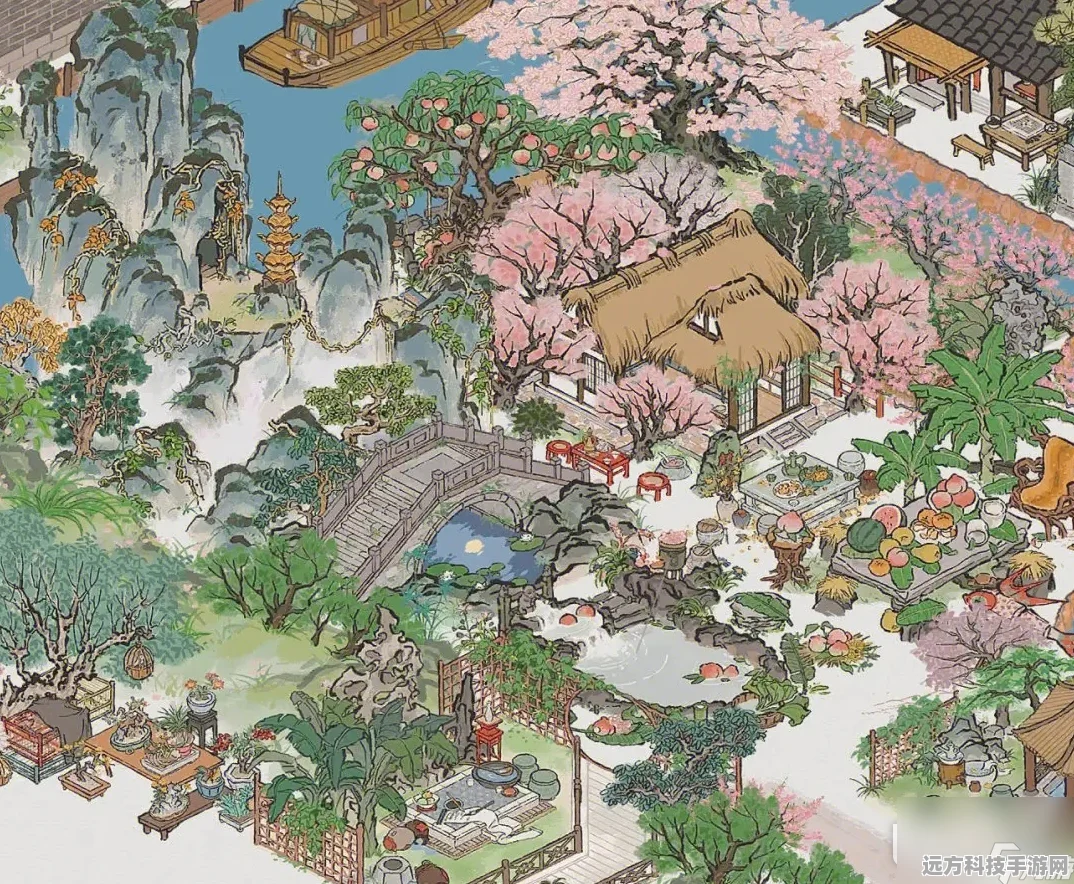江南百景图，揭秘桂花树下宝藏的奇妙之旅