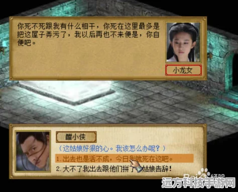金庸群侠传3，古墓派秘境全揭秘，高手进阶之路
