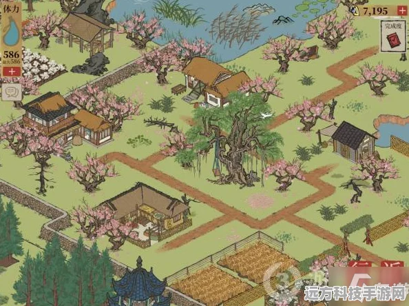 江南百景图桃花坞四丑探秘，解锁隐藏宝箱的钥匙