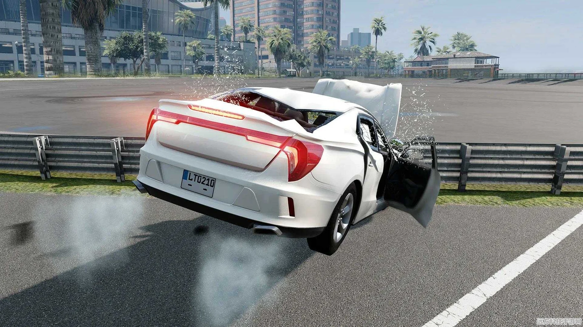 汽车撞击模拟器，预约开启，体验极致车祸模拟