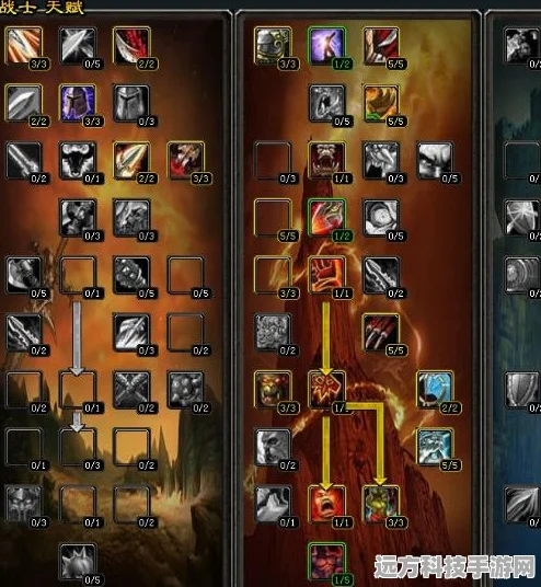 魔兽世界战士三大天赋特色全解析