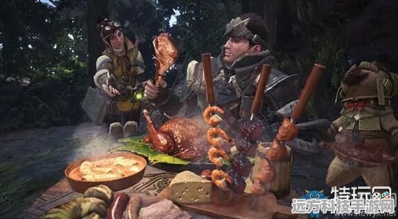 怪物猎人OL，狩猎前的准备，猫饭泡澡真的不可行吗？