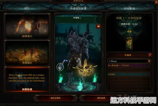 暗黑3职业套装地下城，解锁隐藏秘境的钥匙