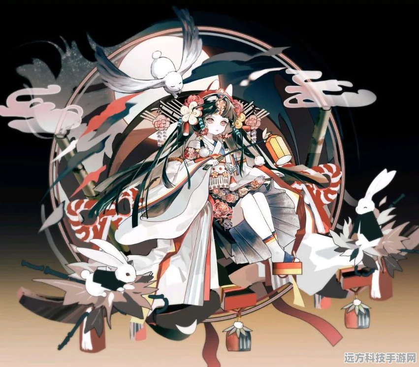阴阳师辉夜姬典藏皮肤胧月，月光下的梦幻之旅