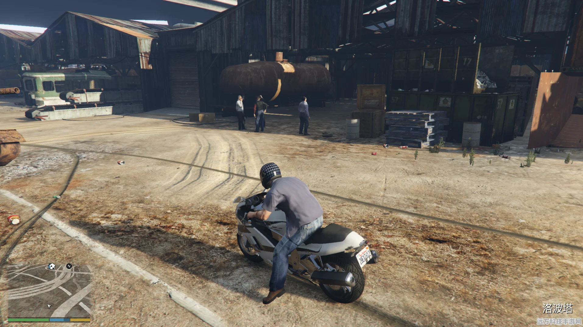 GTA5深度探索，揭秘摩托帮的神秘隐藏之地