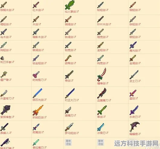 泰拉瑞亚PE版，肉山后枪手武器装备全攻略