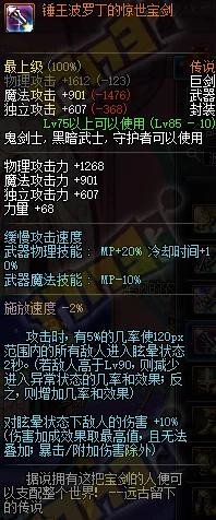 DNF手游珍稀装备大起底，波罗丁的天祈腰带深度剖析