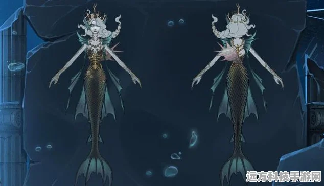第五人格渔女金皮璀璨亮相，人鱼造型引爆玩家热议