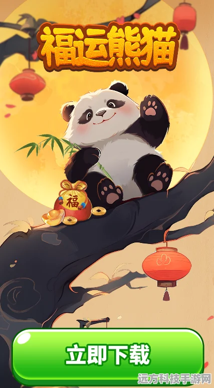 福运熊猫来袭，挑战你的合成极限，泡泡新玩法等你探索
