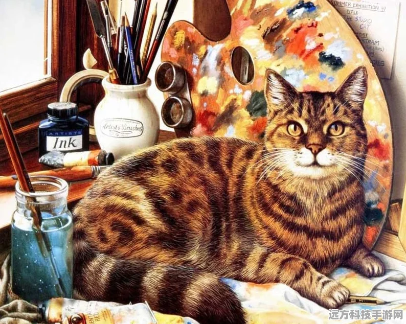 猫画家，一笔一划绘出你的休闲时光