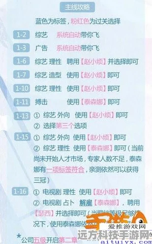 恋与制作人第一章深度攻略，解锁三星通关秘籍