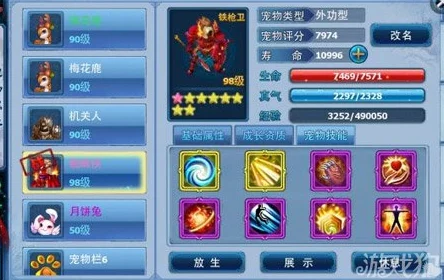 神雕侠侣手游，揭秘宠物通灵技能的奥秘