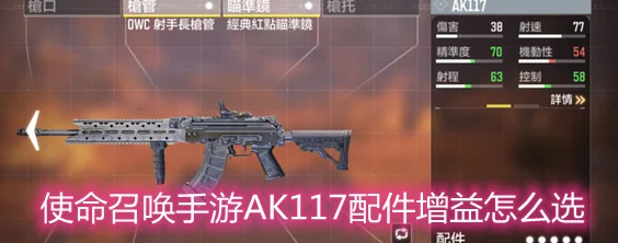 使命召唤手游AK117深度剖析，性能、配件与实战心得