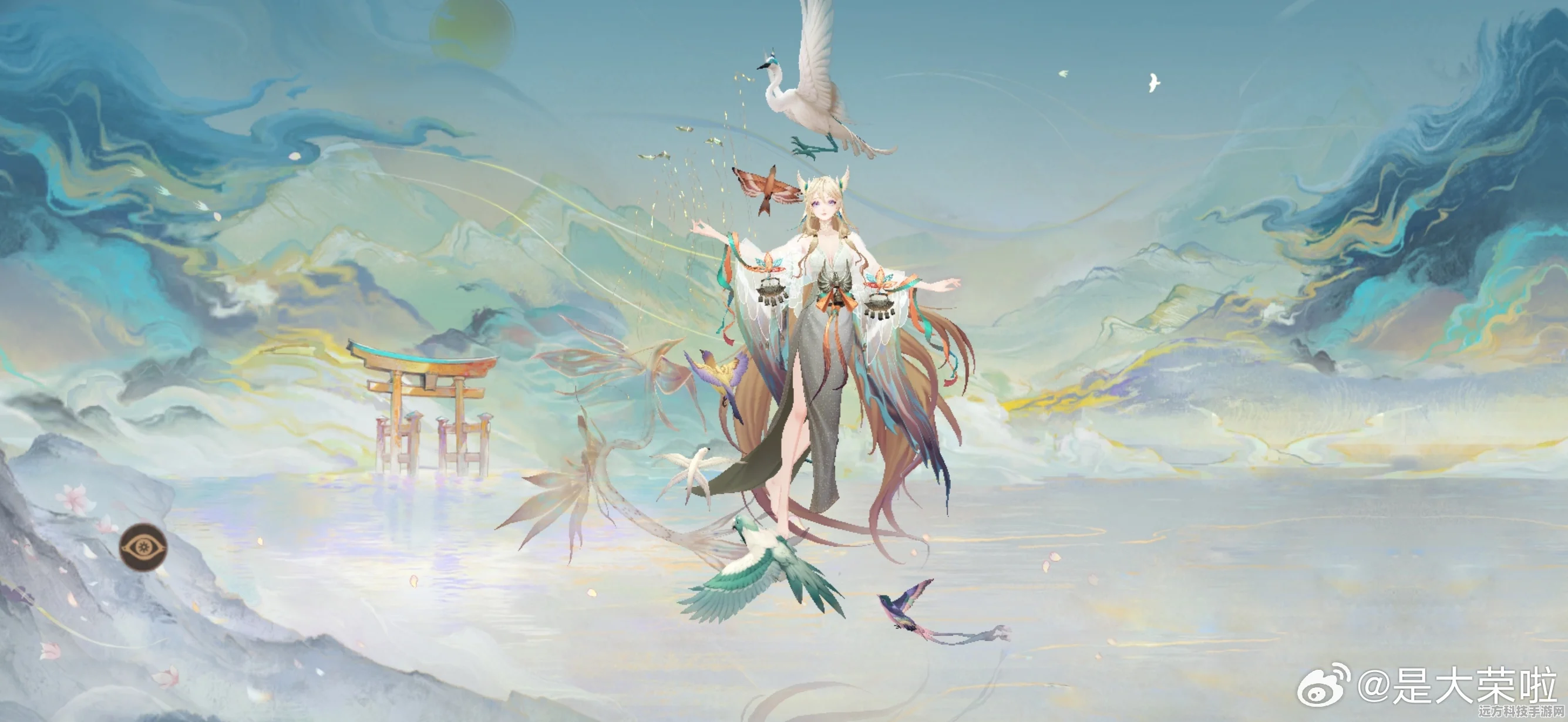 阴阳师SSR紧那罗伴生皮肤惊艳亮相，绝美立绘大赏