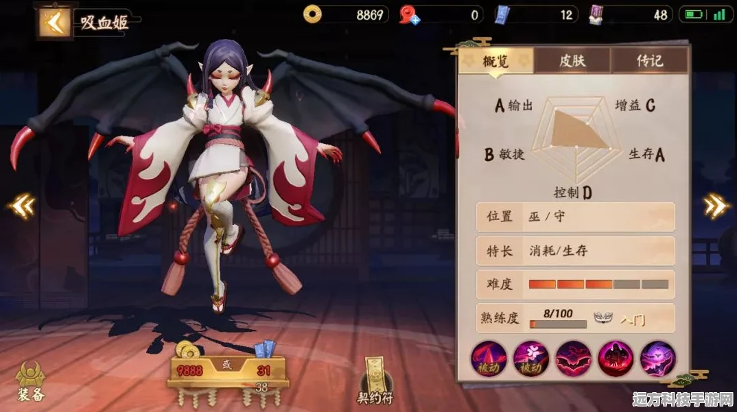 决战平安京，吸血姬六神装搭配与实战攻略