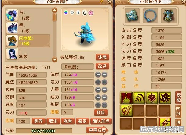 梦幻西游手游深度探索，老鼠精伙伴能力特色与战斗应用