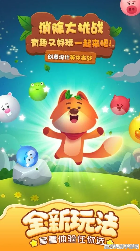 消消大比拼正版来袭，趣味消除挑战等你解锁
