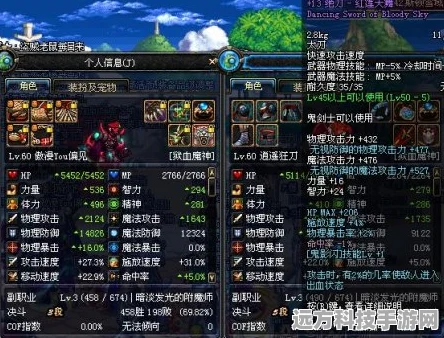 DNF95版本红眼，苍穹太刀与巨剑的终极对决