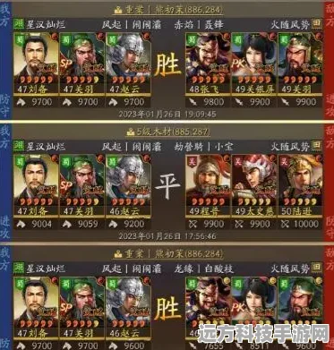 三国志蜀骑T0阵容搭配全攻略