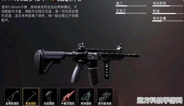 和平精英M416深度解析，配件选择与玩法攻略