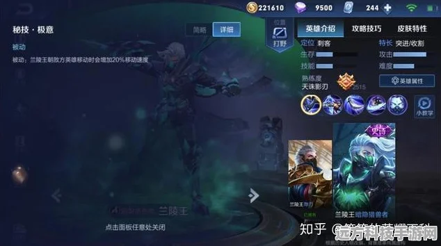 王者荣耀深度攻略，揭秘兰陵王的无形杀戮艺术