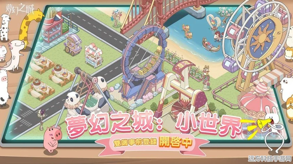 梦幻之城台服，卡通模拟经营新纪元，打造你的梦幻乐园