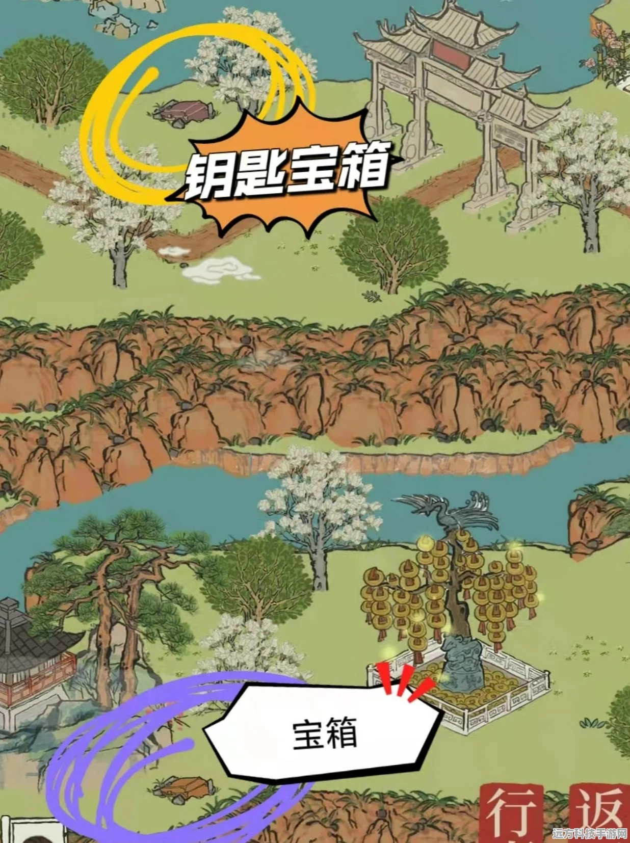 江南百景图探险宝箱全揭秘，位置与攻略一网打尽