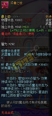 地下城与勇士110级冰洁毕业装备全解析