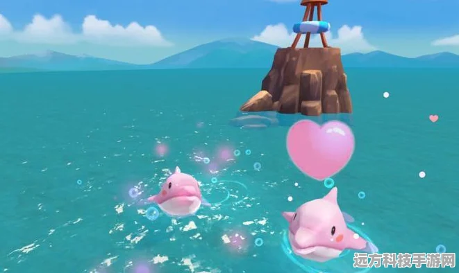 摩尔庄园粉海豚寻觅记，解锁神秘位置与垂钓技巧