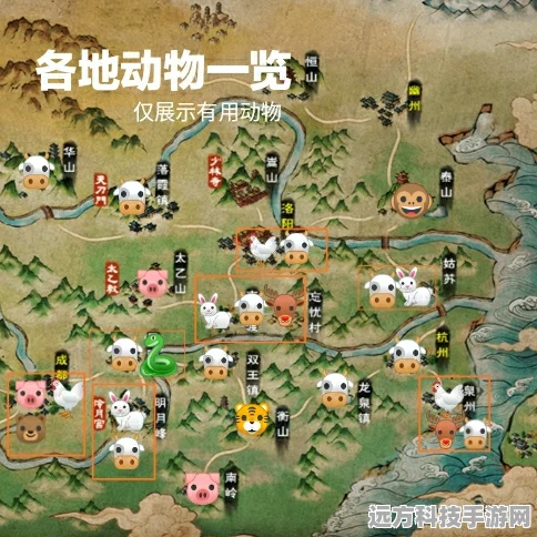 烟雨江湖全地图资源点大揭秘