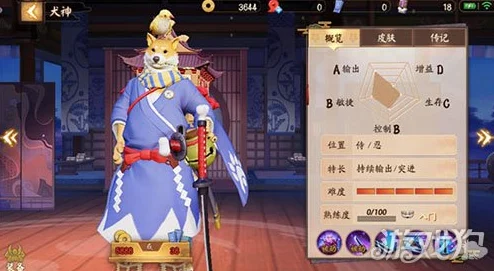 决战平安京犬神连招及对线技巧全攻略