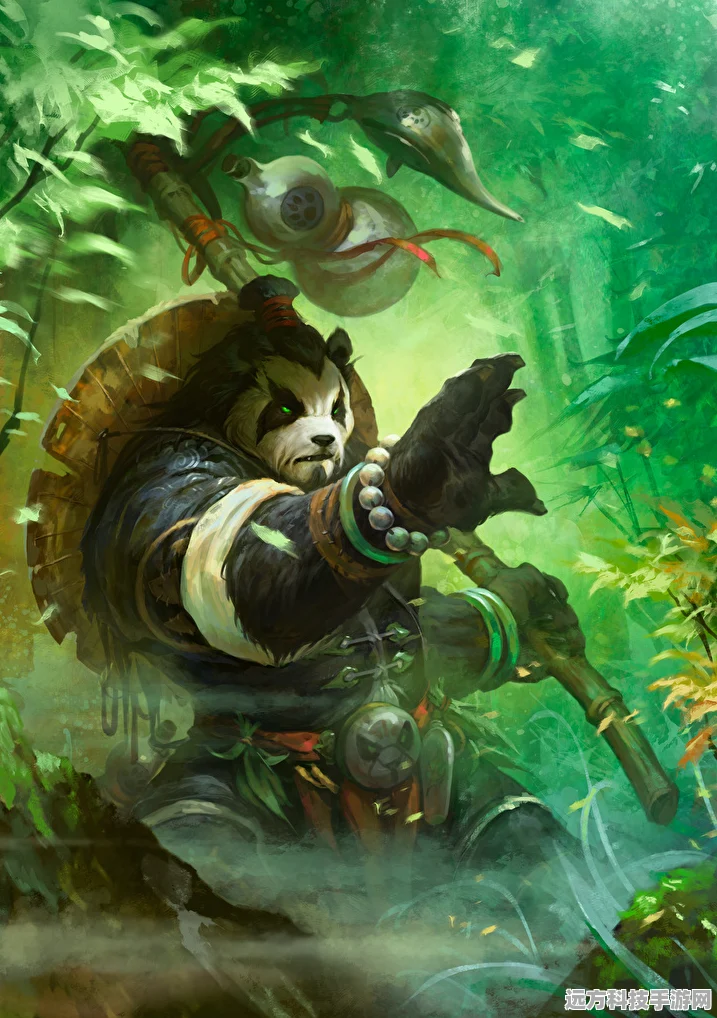 魔兽世界壁纸熊猫，萌翻你的指尖战场