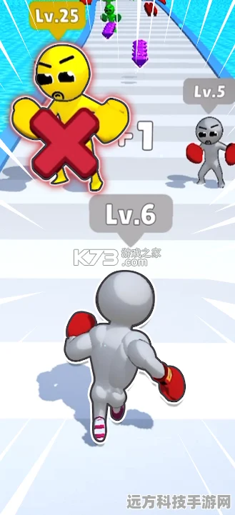 橡皮人欢乐开跑，滑稽赛跑3D燃爆指尖