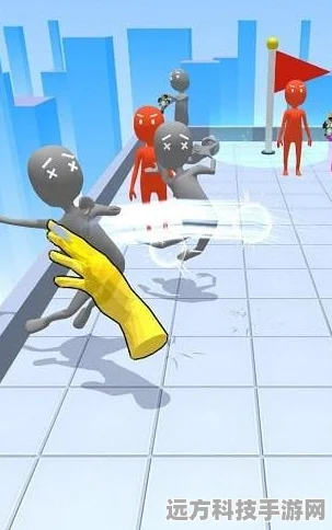 橡皮人欢乐开跑，滑稽赛跑3D燃爆指尖