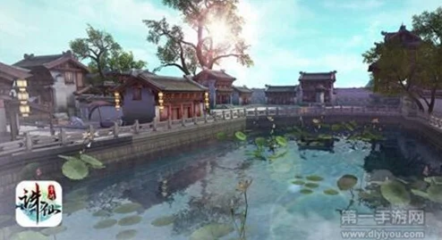 诛仙手游震撼登场，河阳古城风貌初现，职业飞天技能炫目登场！