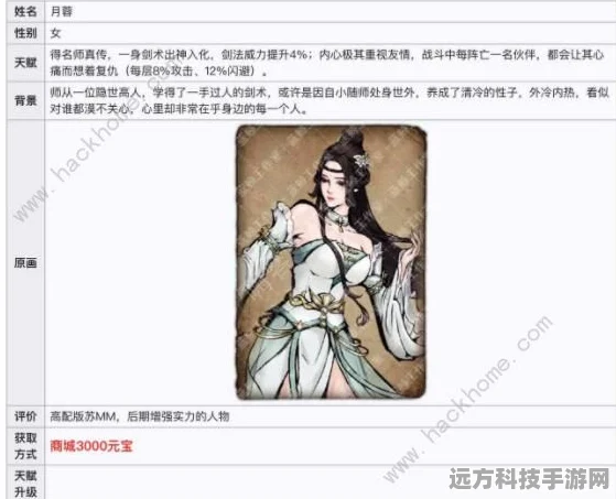 烟雨江湖夜无幽培养全攻略