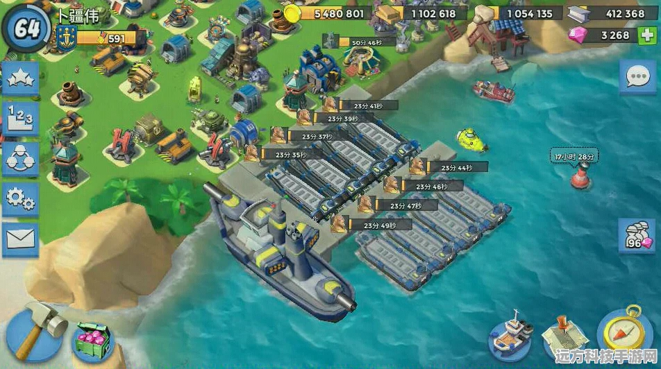 海岛奇兵舰艇升级秘籍，精通时间与资源管理，打造无敌舰队