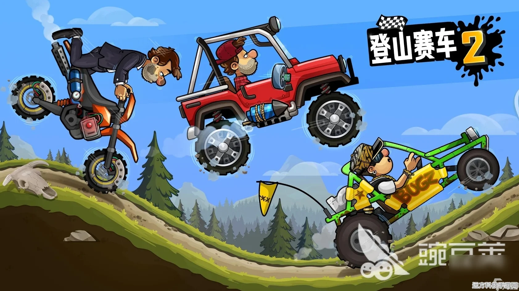 怀旧风潮再起！登山赛车安卓版经典2D赛车游戏震撼回归