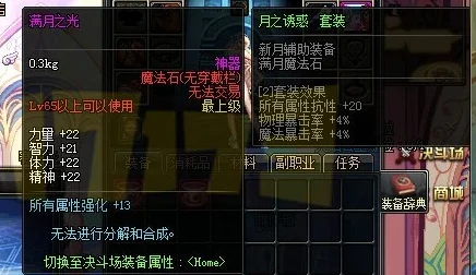 DNF深度解析，左右槽装备部位的功能与重要性