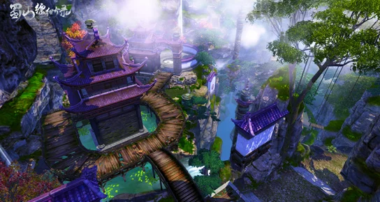 新蜀山，阴山情缘——探索绝美3D仙侠世界的奇幻之旅