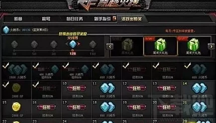 CF火线币清零后，道具兑换新攻略