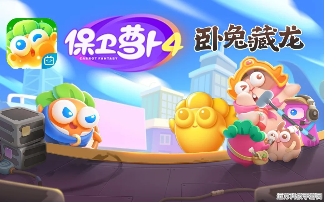 保卫萝卜4卧兔藏龙，全关卡挑战与道具运用秘籍大公开