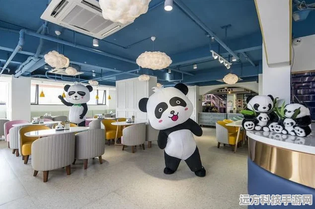 熊猫餐厅，打造你的梦幻美食帝国，休闲模拟新体验