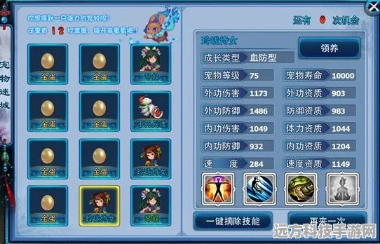 神雕侠侣宠物血脉精华，解锁宠物潜能的钥匙