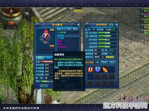 神雕侠侣宠物血脉精华，解锁宠物潜能的钥匙