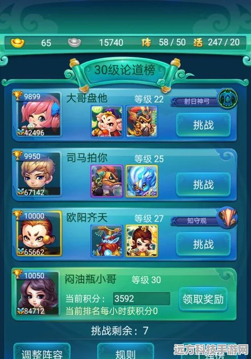 迷你西游四星阵容大揭秘，最强搭配与培养攻略