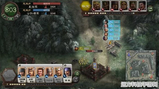 三国志12威力加强版，武将综合能力大比拼，谁将主宰战场风云？