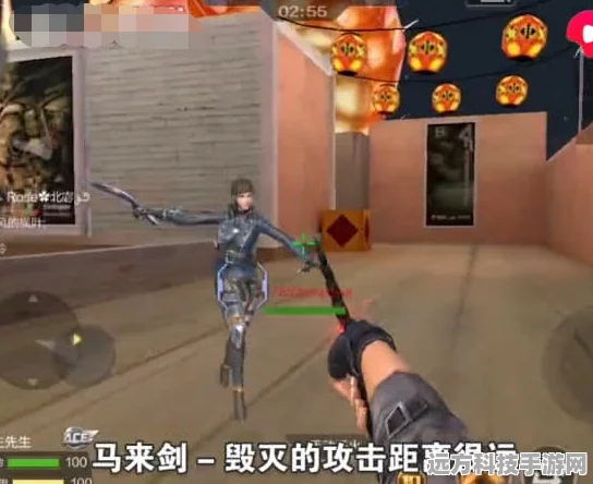 CF手游马来剑白银版，近战利刃的极致演绎