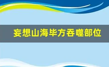 妄想山海毕方肩甲词条全解析